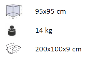 Caratteristiche Pannello Quadrato Rete